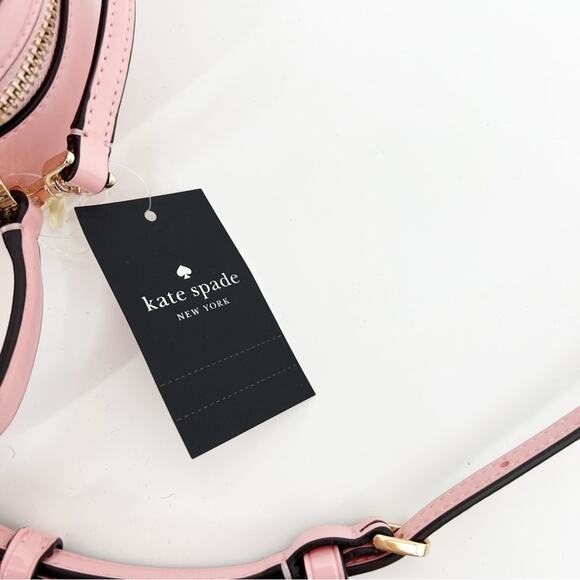 NWT Kate Spade Love Shack Heart Crossbody Bag Tea Rose Pink - Picture 7 of 7